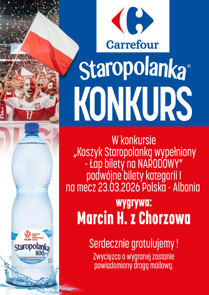 Zwycięzca konkursu: Koszyk Staropolanką wypełniony – Łap bilety na NARODOWY